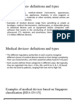 Definition and Types of Medical Devices