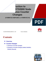 Material For BTS3900&BTS5900 Node Performance Counter Changes (V100R015C10SPC080 Vs V100R015C10)