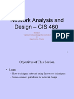 Network Analysis and Design - CIS 460: Based On: Top Down Network Design Second Edition By: Oppenheimer, Priscilla