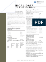 Technical Data: P/S 890 Class A Fuel Tank Sealant