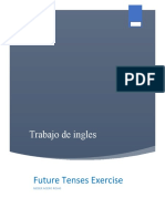 Trabajo de Ingles: Future Tenses Exercise