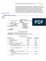 BSBADM502 Manage Meetings