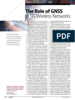 In 5G Wireless Networks: The Role of GNSS