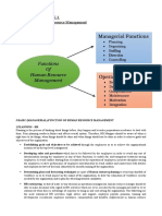 Avc-Ii-B (HRM) Week-1 Functions of Human Resource Management