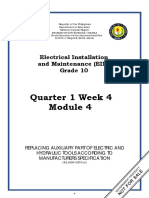 Quarter 1 Week 4: Electrical Installation and Maintenance (EIM) Grade 10