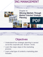 Chapter 4 - Winning Markets Through Market Oriented Strategic Planning - KSK