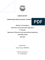 Seminar Report: Submitted By: Amena Tarique (16BEC027)