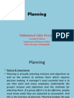 Planning: Muhammed Zakir Hossain