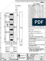 Ga Drawing With Bom and GTP of Indoor Type DB Panel Mechanical Workshop