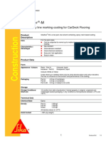 Sikafloor - M: 2-Part Epoxy Line Marking Coating For Cardeck Flooring