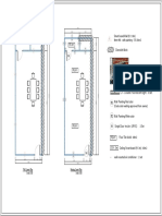 L1 - Double Fluorescent Light: 6 Set: Wall Layout Plan Scale:1/100 Painting Layout Plan Scale:1/100