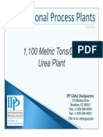 International Process Plants: 1,100 Metric Tons/Day U PLT Urea Plant