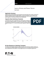 Adjustable Frequency Drives and Power Factor Correction Capacitors