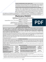 M&M Fin Right Issue Template