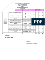 English 9 First Periodical Examination S.Y. 2019-2020