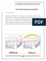 Autoimmune Vesiculobullous Lesions