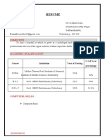 Komathi Resume