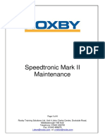 Speedtronic Mark II Maintenance