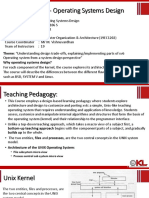 Course Handout - Operating Systems Design PDF