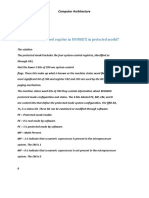 Exam1: Q1) What Is The Control Register in 80386DX in Protected Model?