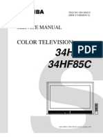 Color Television: 34HF85 34HF85C