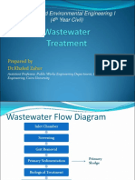 Sanitary and Environmental Engineering I (4 Year Civil) : Prepared by DR - Khaled Zaher