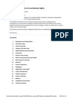 Security Assignment of Contractual Rights - PLC