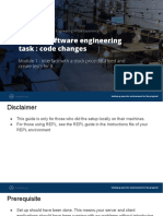 Task 1 - Software Engineering Task: Code Changes