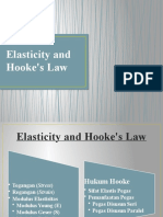 Elasticity and Hooke's Law