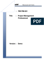 Exam: PMI PMI-001: Help You Pass Any IT Exams