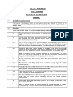 S.1 Short Title of Commencement: Kolkata Port Trust Scale of Rates Gazette No.65 Dated 26.02.2014 General