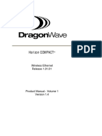 DragonWave Horizon Compact User Manual PDF