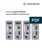 EAGLE Management Manual: Industrial ETHERNET Firewall/VPN-System