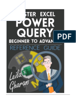 Power Query - Reference Book PDF