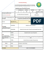 Detailed Lesson Plan (DLP) Format: 6 Mathematics 7 3rd 90 December 12, 2017