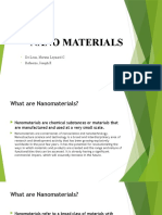 Nano Materials: de Leon, Norwin Leynard C. Refuerzo, Joseph F