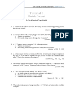 Tutorial 3: Electric Current