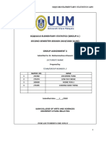 Sqqs1013 Elementary Statistics (Group A) SECOND SEMESTER SESSION 2019/2020 (A192)