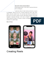 Creating Instagram Reels