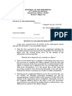 Republic of The Philippines 12 Judicial Region Regional Trial Court Branch 3, Iligan City