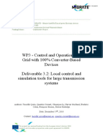 D3.2 - Local Control and Simulation Tools For Large Transmission Systems