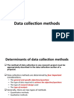 Data Collection Methods