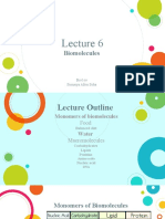 Biomolecules: Bio1oo Sumaiya Afrin Soha