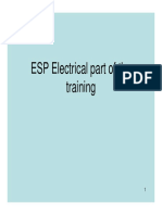 ESP Electrical Part of The Training