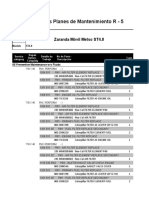 Detalle de Partes Planes de Mantenimiento R - 5: Zaranda Móvil Metso ST4.8