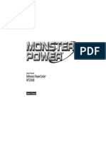 Monster Power - HTS3500 Manual PDF