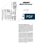 Teclado Paradox 639 PDF