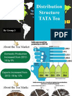 Distribution Structure Tata Tea: by Group 3