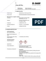 Masteremaco N 303 Grey Ad Plus: Safety Data Sheet