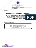 EDITED CW Q1 Week2 Module 2 Elements Techniques & Literary Devices in Poetry